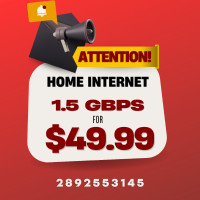 FASTEST INTERNET ROGERS 1.5 gbps Exclusive