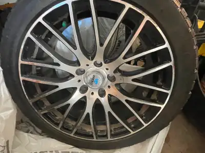 Five years old with light use. On alloy rims. Purchased from Costco in October 2018 for approx. $1,5...