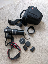 Canon 60D with 18-200mm lens