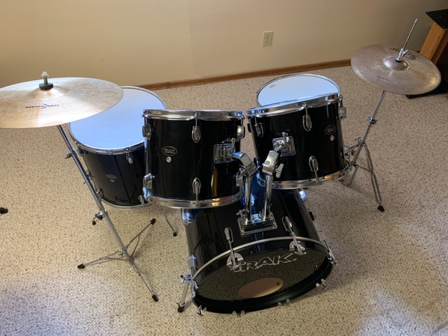 Complete TRAK Drum Set with Cymbals | Drums & Percussion | Winnipeg