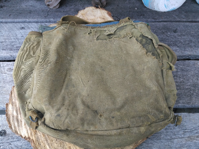 Lots of Wear on This Early 1900's Canvas Fishing Tackle Bag It H, Arts &  Collectibles, Sunshine Coast
