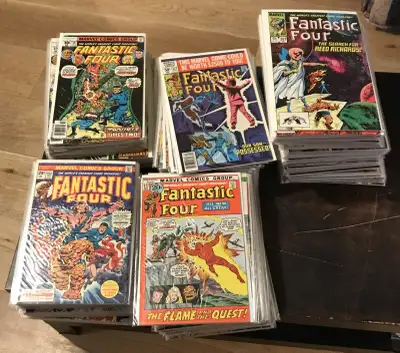 Fantastic Four 117 to 339 inclusive comics run. All keys!, View more