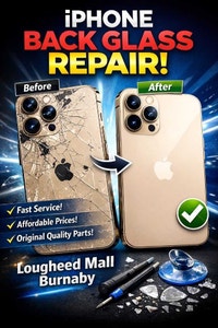 iPhone Back Glass Repair Burnaby/New Westminster Greater Vancouver Area Preview
