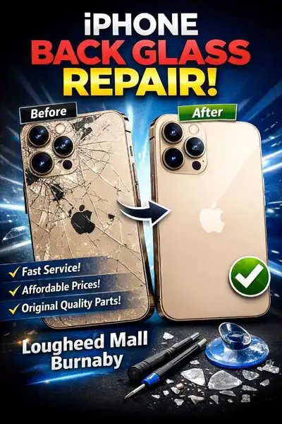 iPhone Back Glass Repair, View more
