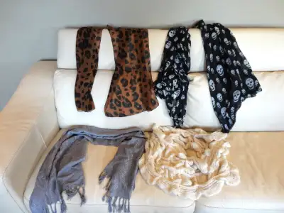 4 Like New Perfect Shape Ladies Scarves Shawls $10/ea or B/O all, View more