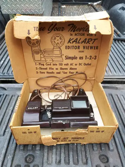 Lot of 8mm kalart editor minette & eumig tape splicer, View more