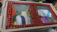 Hamster cage size 4longx2widex2height feet, toys, bedding,  and