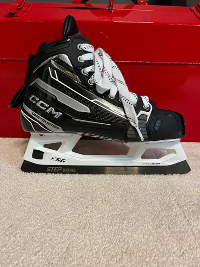 NEW Custom CCM Eflex Pro Stock Senior Goalie Skates, View more