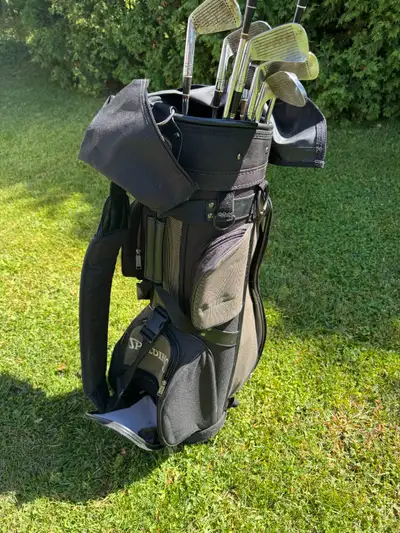 Spalding  - golf bag clubs/sac de golf batons, View more