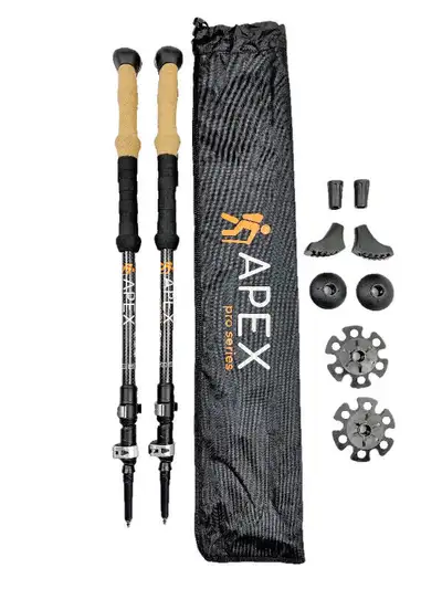 APEX pro series | Carbon Fiber Hiking Poles, View more