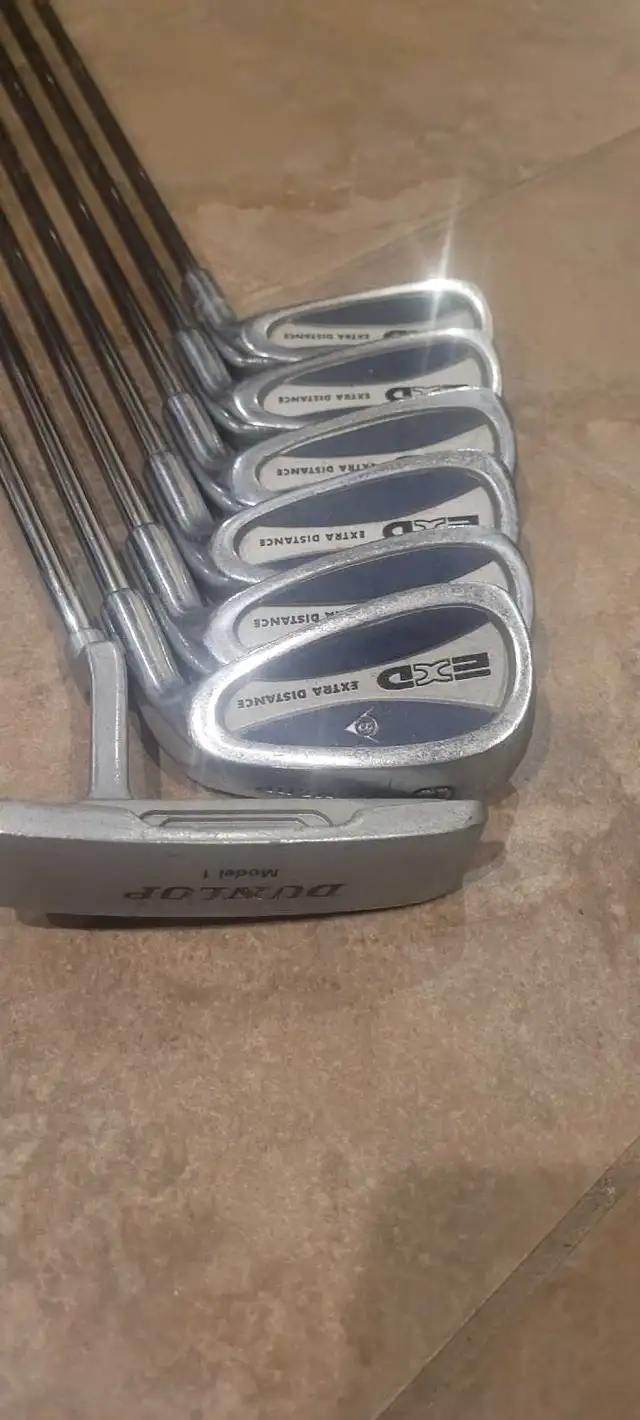 DUNLOP EXD EXTRA DISTANCE GOLF IRON SET in Golf in Hamilton - Image 3