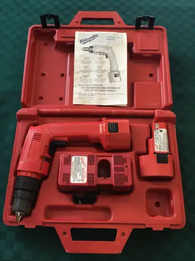 MILWAUKEE  CORDLESS  3/8”  HI-TORQUE  DRIVER/DRILL  KIT, View more