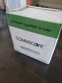 COMMSCOPE 500ft CAT6 cable for sale for $150