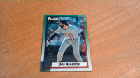 Carte Baseball  Jeff Reardon K Topps 1990 dessous de boîte (3557