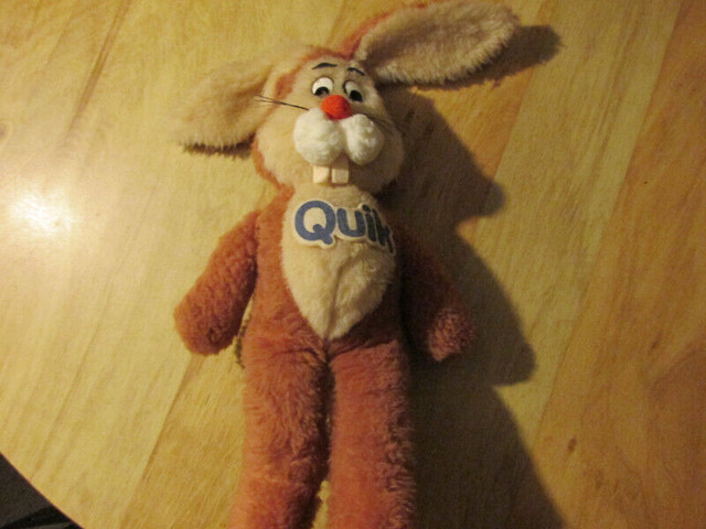 QUIK Vintage Regal Toy Canada Nestle Stuffed Bunny Rabbit Plush