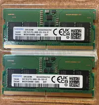 Samsung - Ensemble 16go mémoire vive (Ram) DDR5 4800MHz SODIMM L