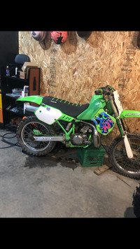 Kdx 200 dirt bike 