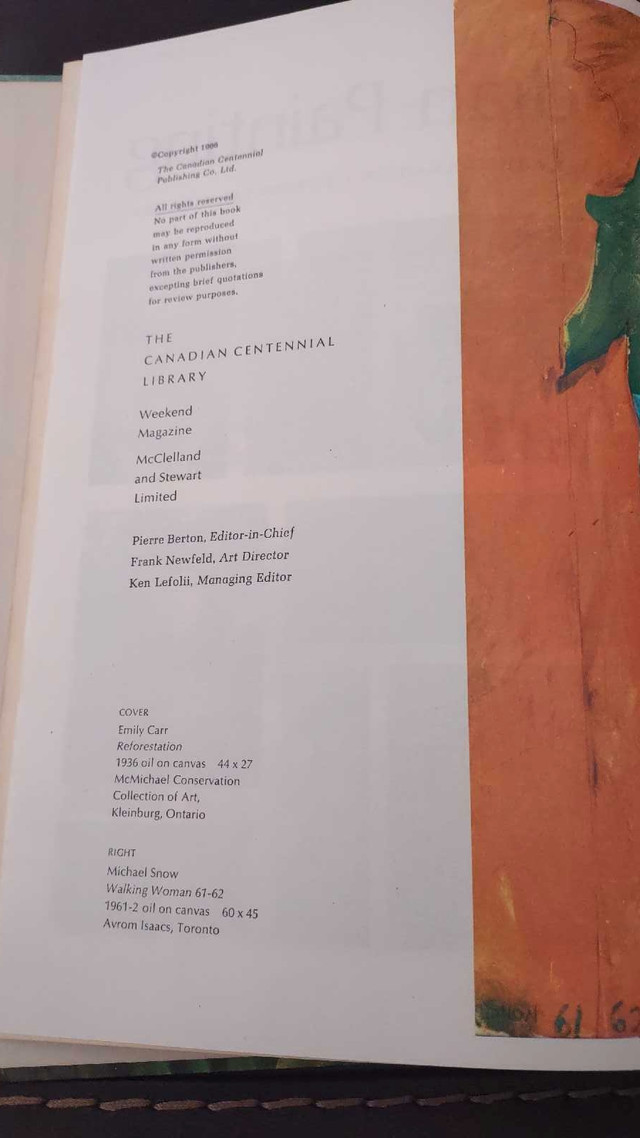 Great Canadian Painting Book in Non-fiction in Ottawa - Image 3