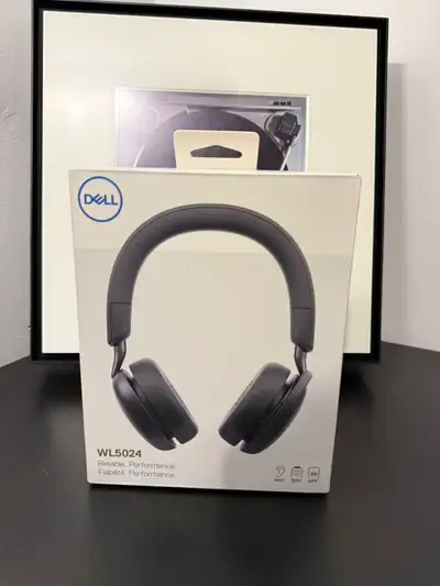 [BNIB] Dell Pro Wireless ANC Headset WL5024/Noise Cancelling, View more