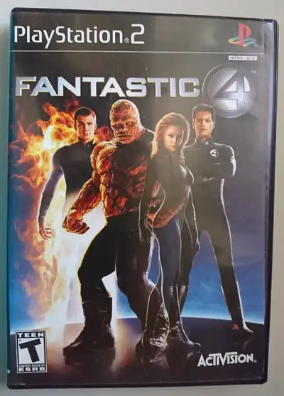 Fantastic 4 (Sony PlayStation 2, 2005) PlayStation 2 Fantastic 4, View more