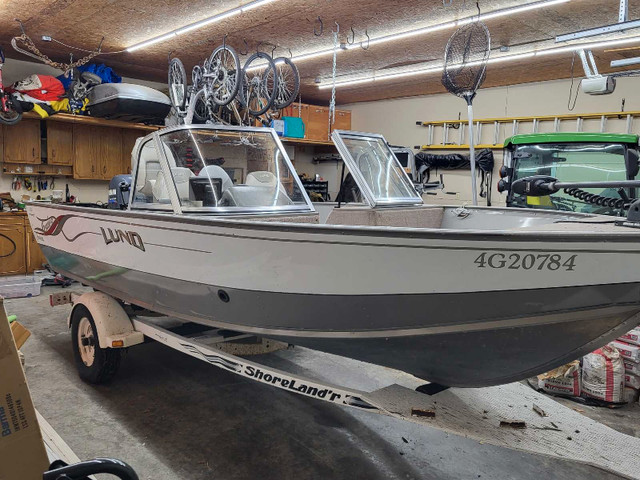 2001 lund sendero 1650 - new price $15500 in Powerboats & Motorboats in Moose Jaw