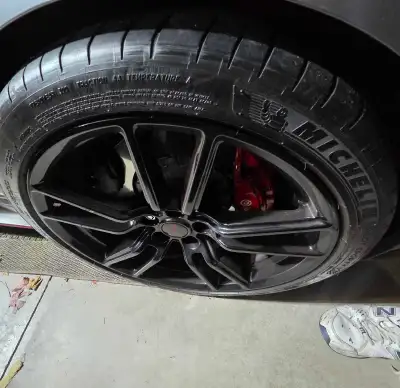 2 Michelin Tires. $100 for both. Pilot sport 4S 315/30 ZR 20 Removed from 2021 Shelby 500. Good for...