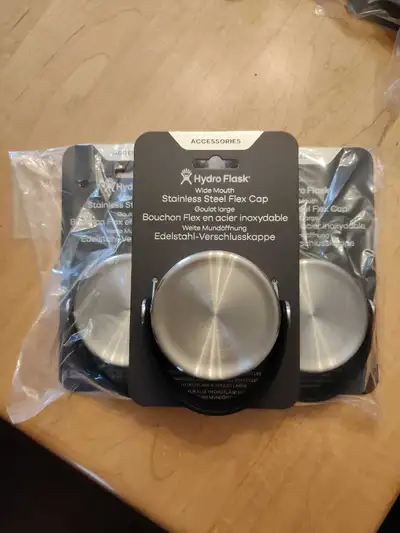 Hydro Flask stainless Flex Cap x3, View more