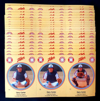Set complet de 20 cartes des Expos de Montréal 1982 Zellers MLB