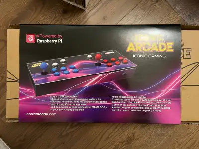 BNIB Iconic Arcade Console, View more