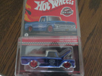 Hot Wheels RLC Exclusive 1962 Ford F100 Pickup Blue