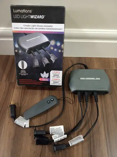 Lumations LED Light Wizard with manual, Voir plus