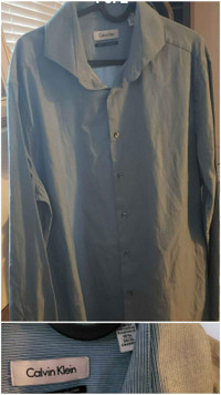 Men's clothing / Ralph Lauren polo Calvin Klein leather jacket n