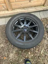 Set of 4 Tires with Rims