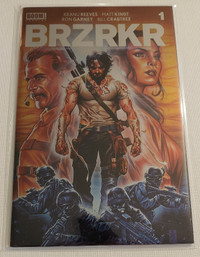 BRZRKR #1 (Brooks FOIL cover)