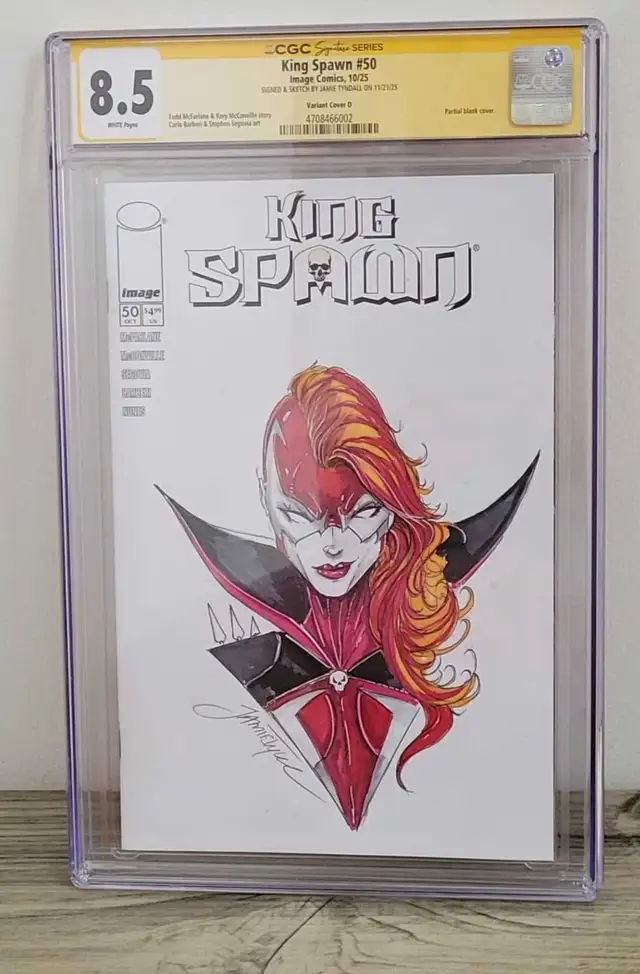 CGC King Spawn #50 Sketched & Signed in Comics & Graphic Novels in London - Image 2
