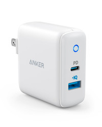 USB C Charger, Anker 30W 2 Port Fast Charger with 18W USB C