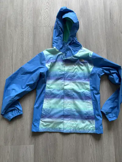 Girls Northface rain jacket , View more