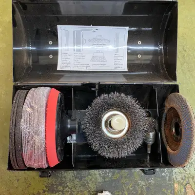 Mastercraft Angle Grinder Kit 35 pc In Metal Box READ, View more