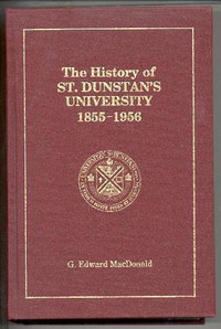 The History of St. Dunstan's University, 1855-1956