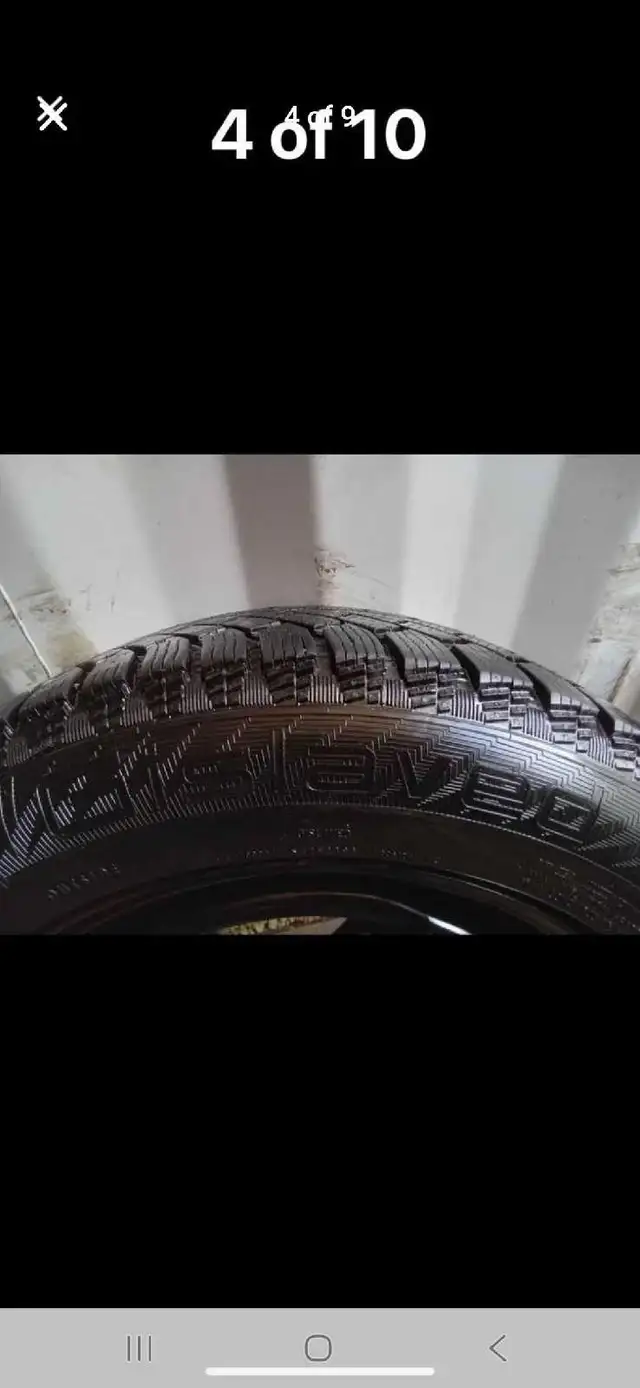 Title:Set of 4 NORD FROST Winter Tires on Rims – 225/60R18 –  in Tires & Rims in Oakville / Halton Region - Image 6