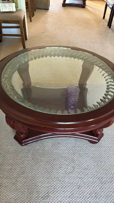 round glass top table, View more