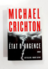 Roman - Michael Crichton - État d'urgence - Grand format