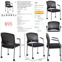 Brand new office chairs, bar stools, Patio chairs at 50-70% off 