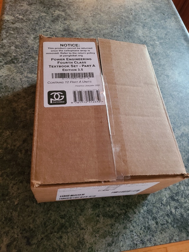 PanGlobal 4th Class Power Engineering Books New Unopened Textbooks 