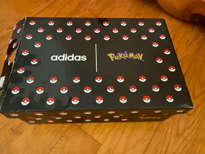 I have two pairs of brand new sold out Adidas Pokémon sneakers in boxes. One size 10 and one size 10...
