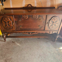 100 year old antique cabinet
