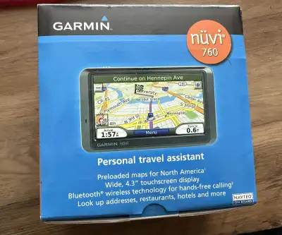 BNIB - garmin nuvi 760 gps navigation system, View more