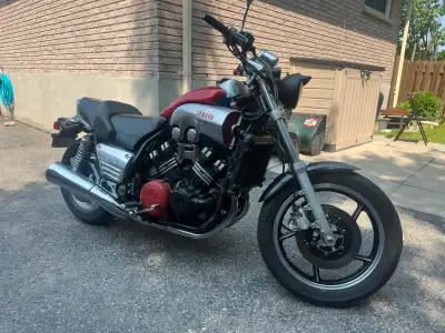 1986 Yamaha Vmax 1200 Low kms Needs some work. Needs battery and service. Have mufflers and rotors t...