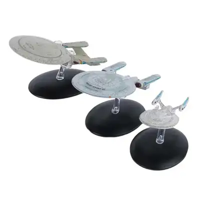 Star Trek Eaglemoss Starship Enterprise Box Set 2 Three Starships Box Set C-E New Sealed New and Sea...