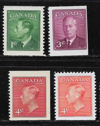 TIMBRE CANADA No. 284-6-7 et 306 NEUFS et sans charnière Carnet